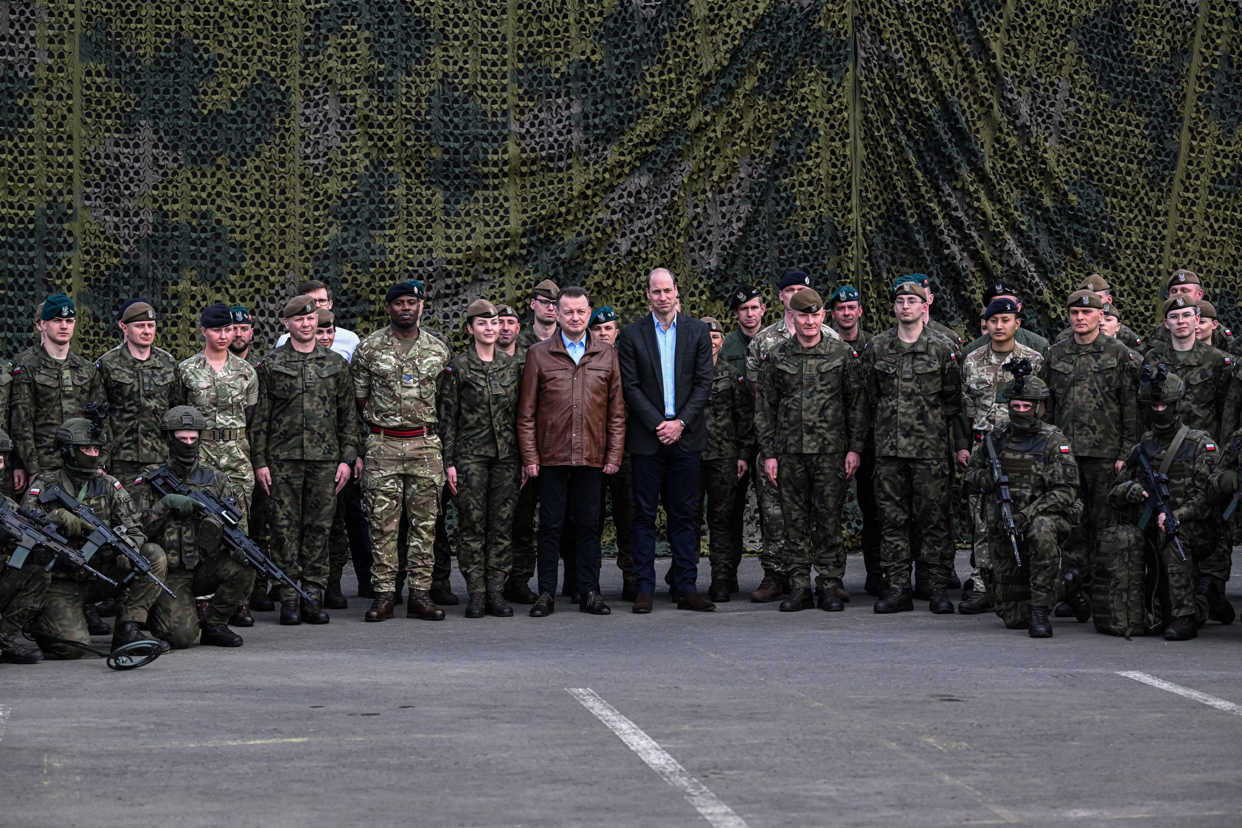 威廉王子突访波兰边界基地 赞扬部队支持乌克兰
