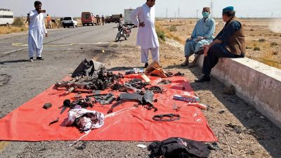 巴基斯坦自杀式炸弹袭击 9警察殉职