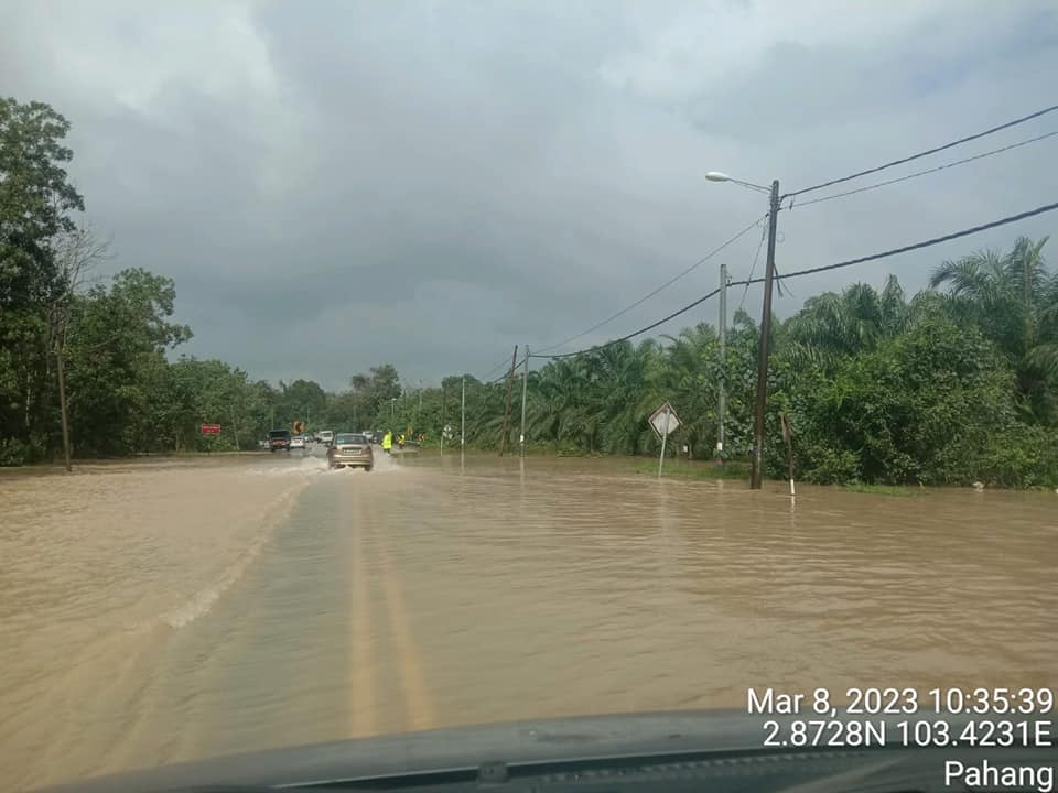 彭亨水灾持续改善，剩15所临时疏散中心。