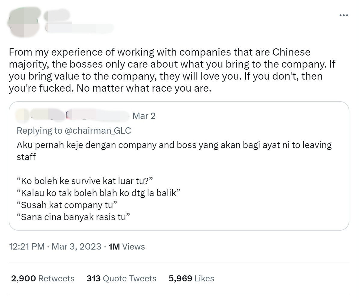 没“华人老板照顾华人员工”文化·马来男子力赞老板看重能力非种族