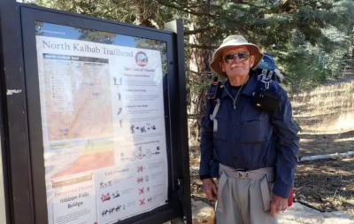 猛！91岁老翁5天 纵走美国大峡谷创世界纪录