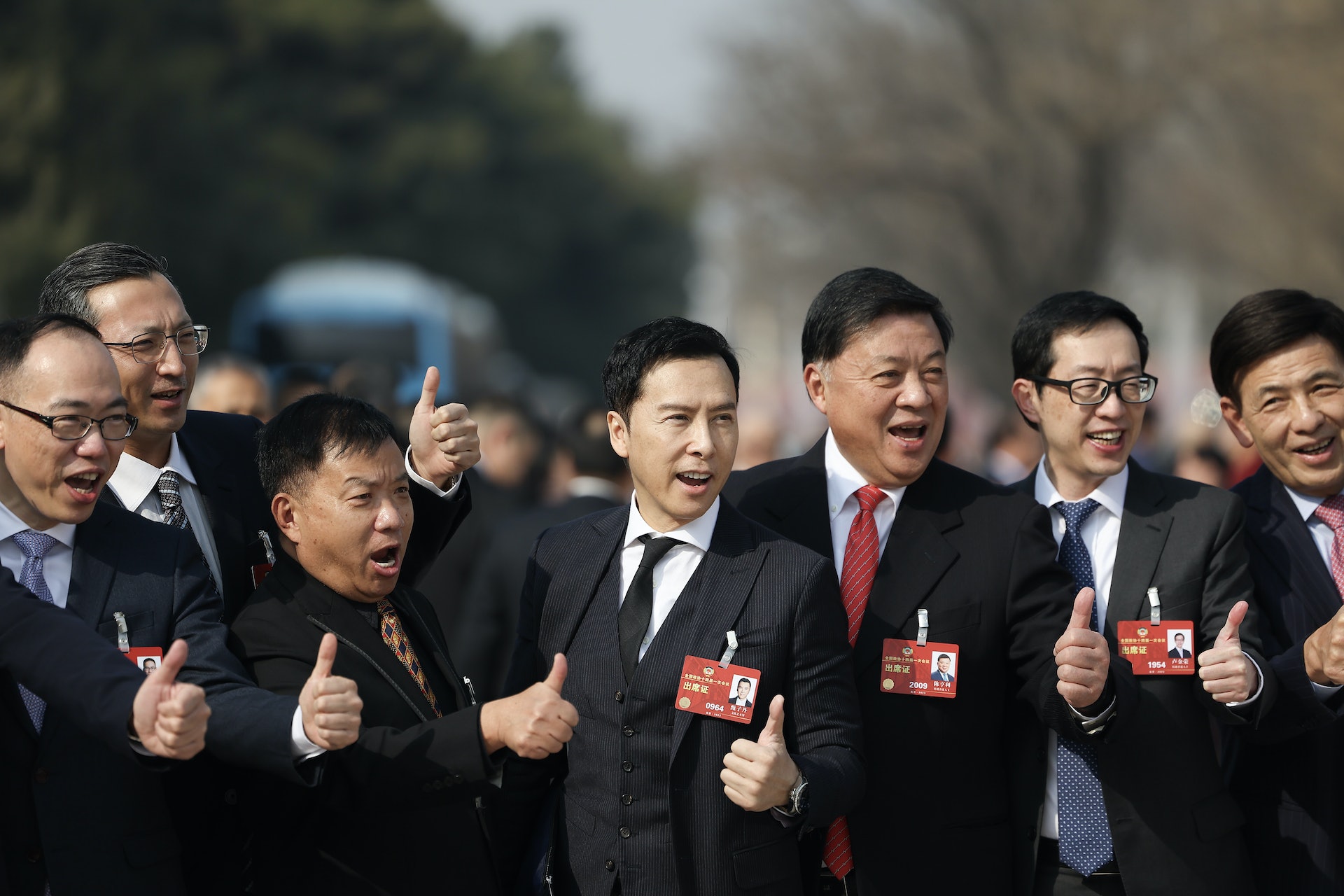 甄子丹跻身政坛出席北京两会 “用动作片创造更多中国骄傲”