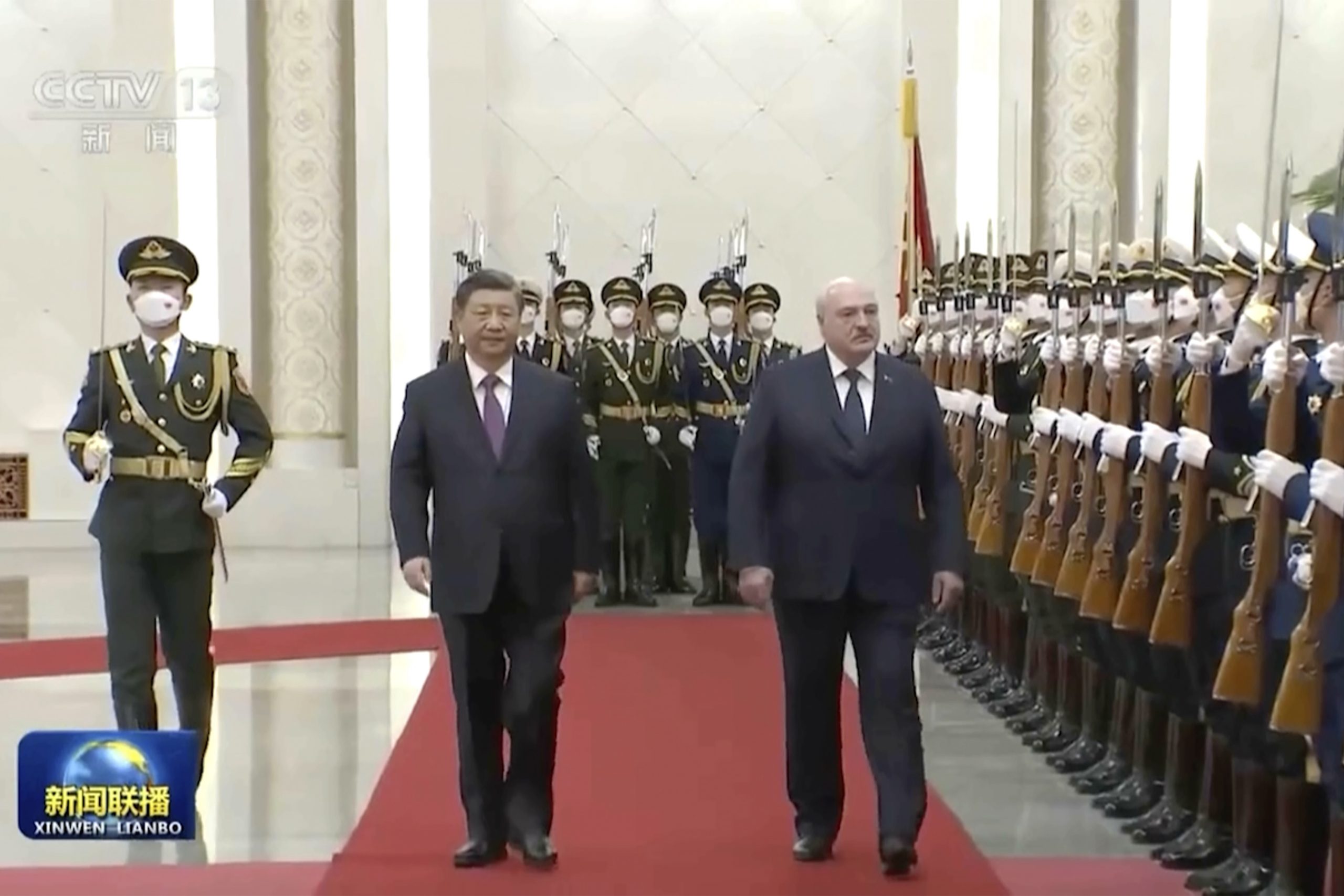 白俄总统唔习近平 “完全支持中国的乌克兰和平计划”