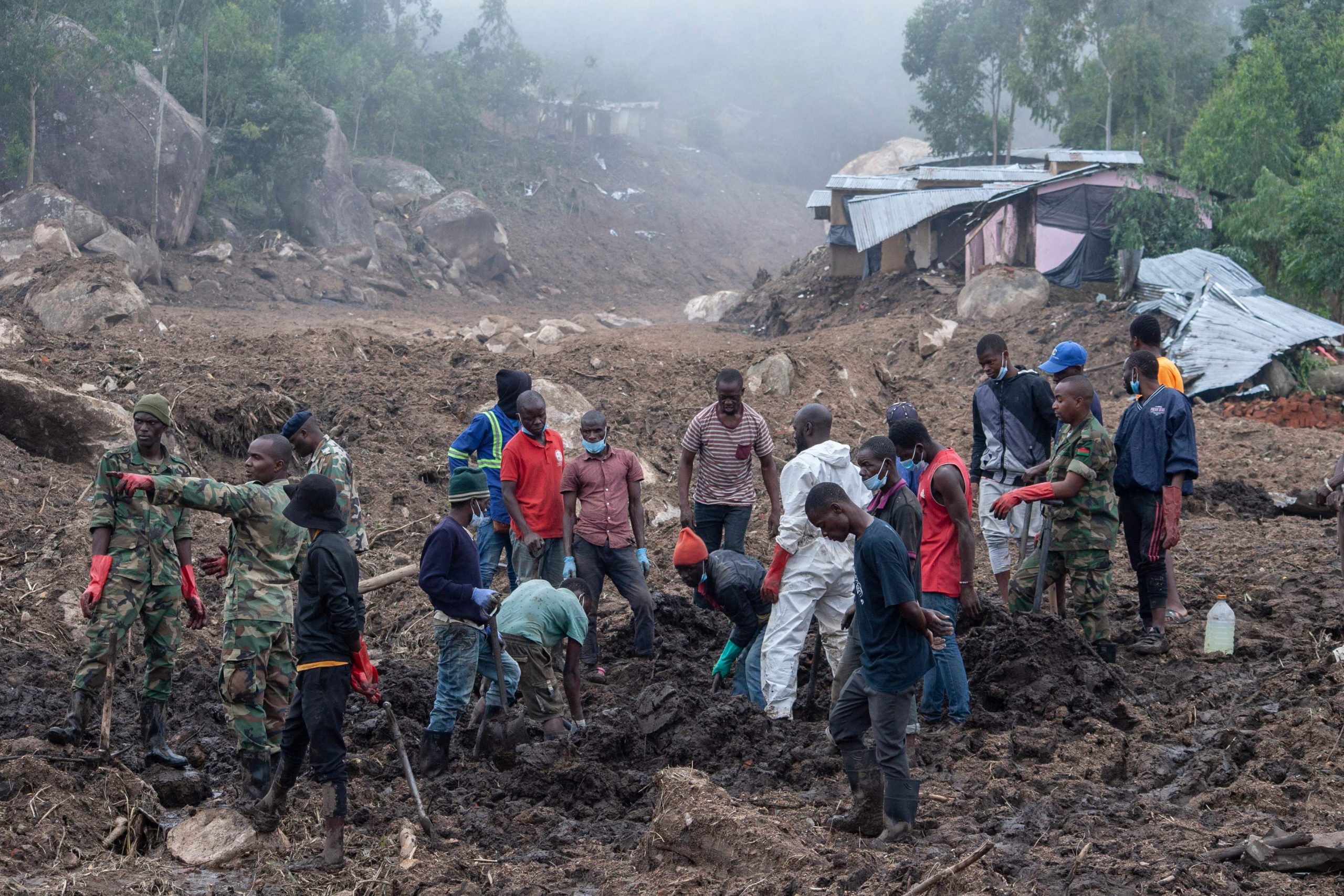  看世界／热带气旋弗雷迪回马枪 马拉威累酿438死