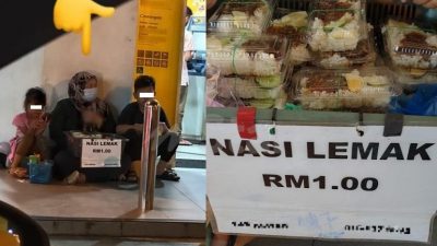网民分享RM1椰浆饭爆红  妇女：有人付钱结缘500包