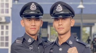 视频 | 帅气双胞胎一起当上警察 “这竟成了20年来首次分开生活”