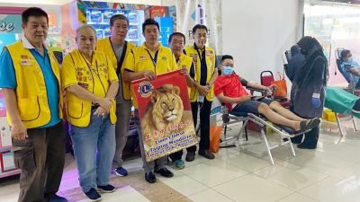 太平中华狮子会等联办   捐血运动筹81包血液