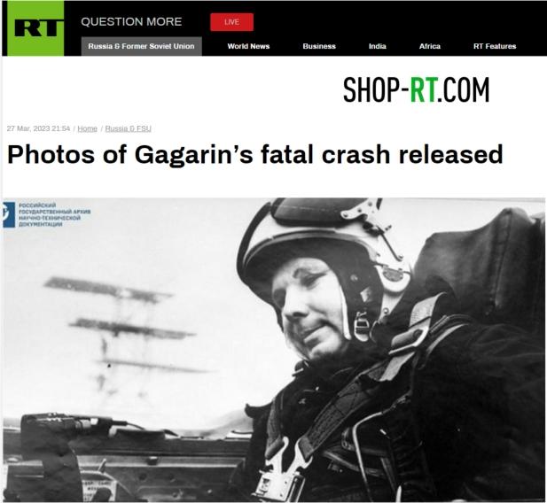 首次曝光！俄公布“太空第一人”加加林坠机现场照片