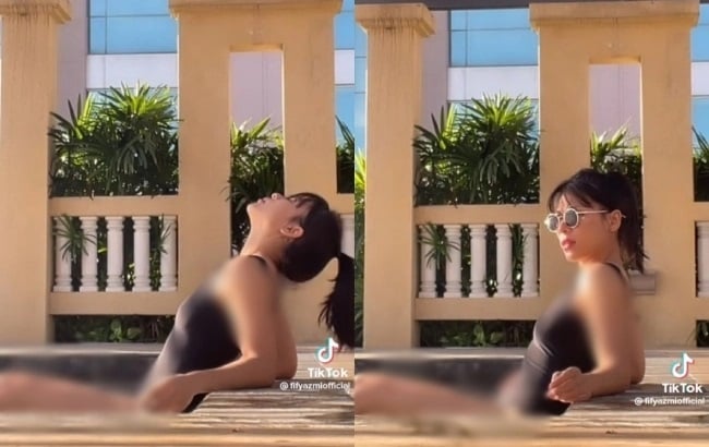 马来演员穿泳衣拍视频·被骂不尊重斋戒月后删帖