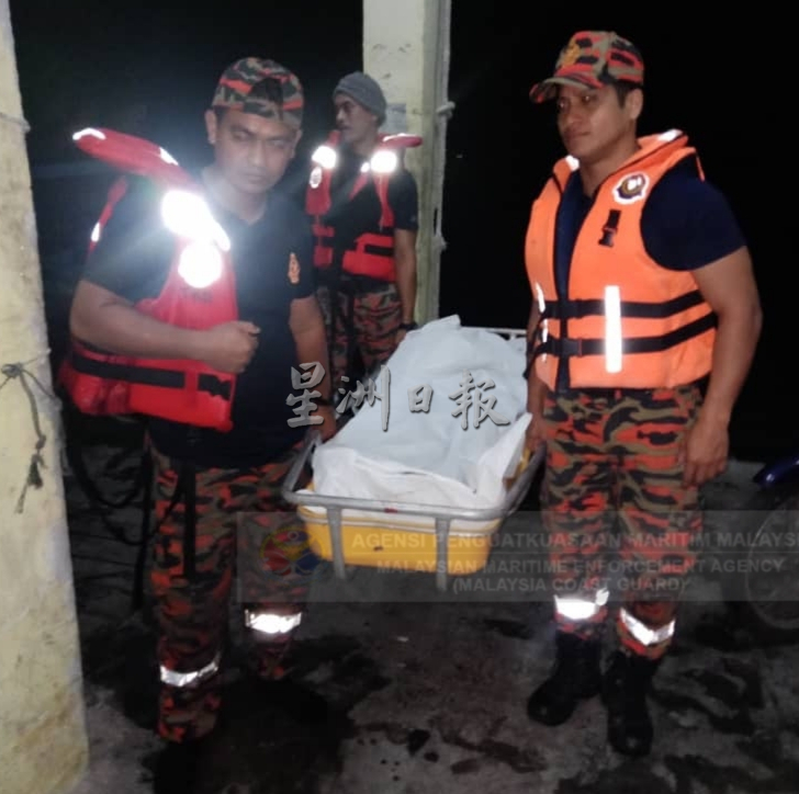 （大北马）华裔渔夫昨坠海失踪，遗体浮出海面被捞起