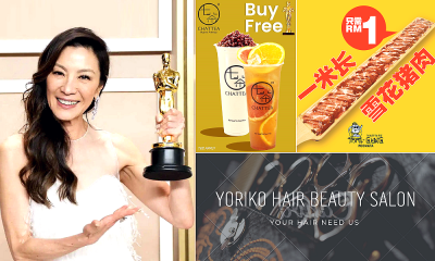 Yeohs get to enjoy promotions to celebrate Michelle Yeoh’s Oscar