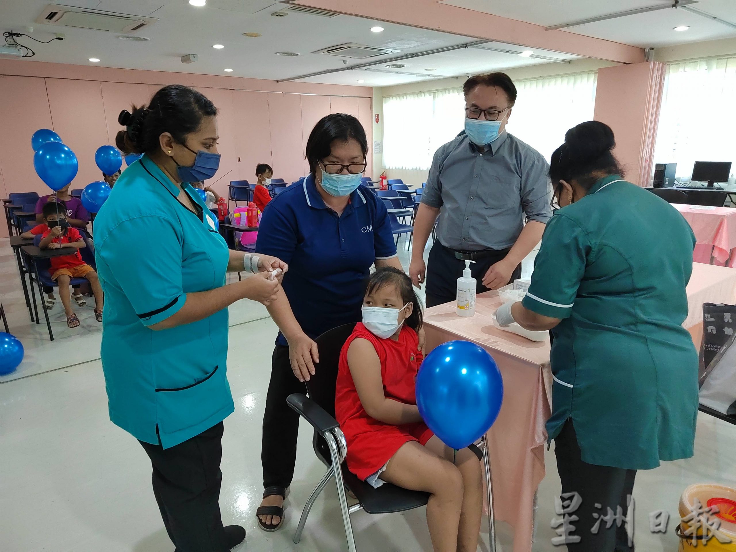 NS芙蓉／森华人接生会为43缅甸难民儿童及3老师守护健康
