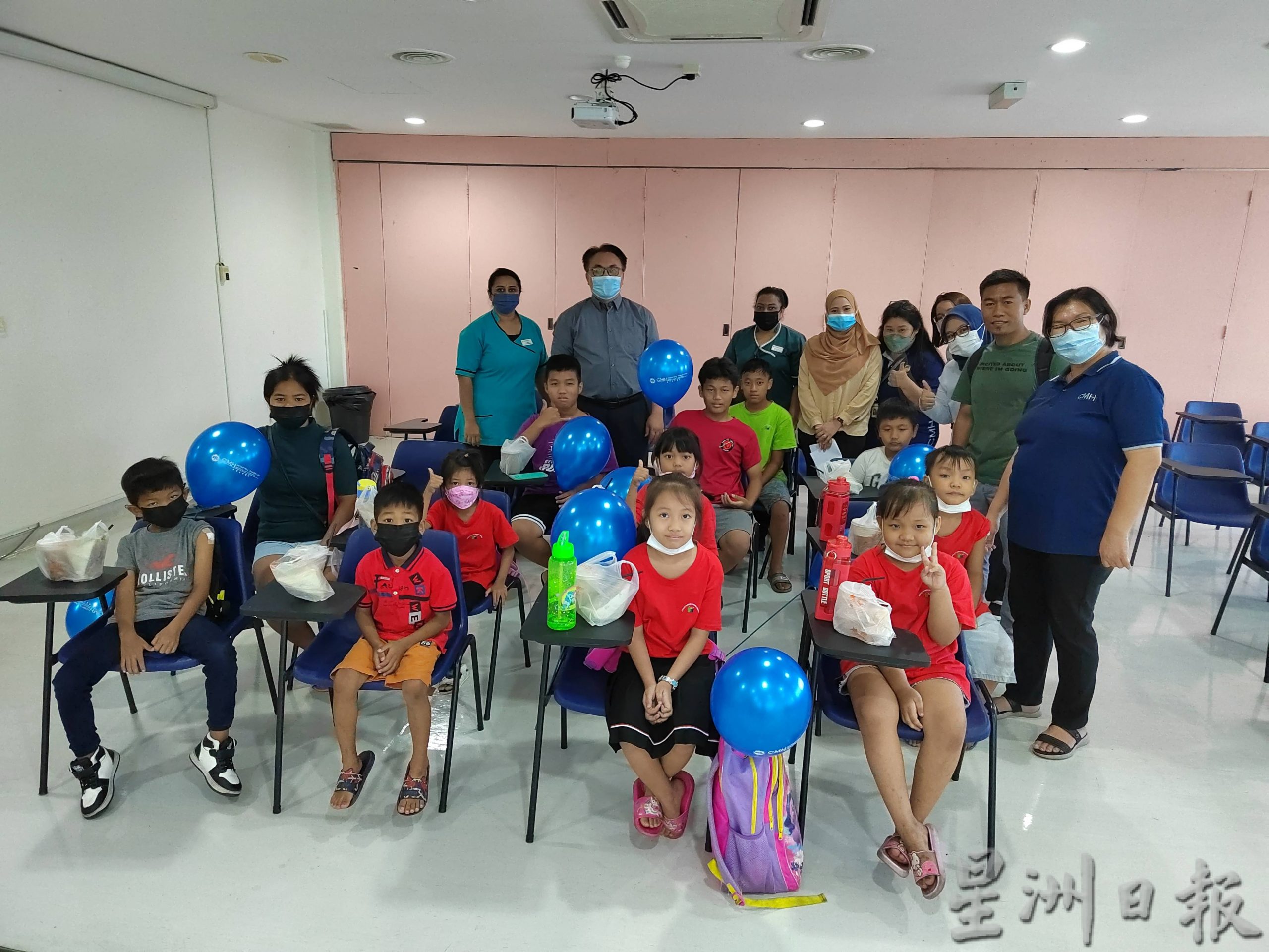 NS芙蓉／森华人接生会为43缅甸难民儿童及3老师守护健康