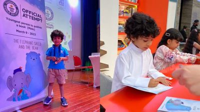 4岁男童出版故事书创世界纪录