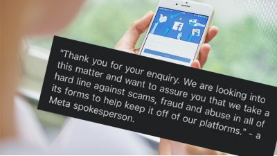 独家 | 网民存款被盗在脸书买广告 Meta：展开调查