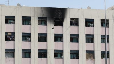 迪拜一栋住宅大楼大火16死9伤
