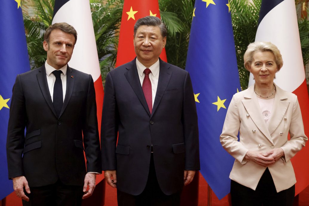中法欧三方会晤 习愿与乌总统对话