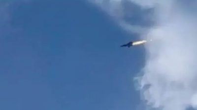 俄一架米格31战机起火坠毁！  2飞行员弹跳逃生