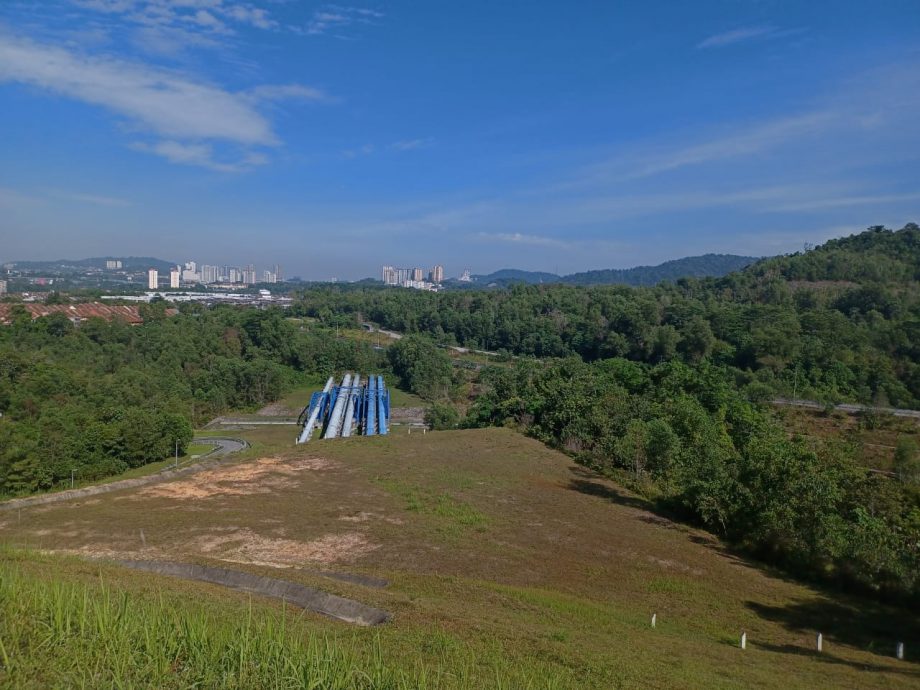 冷岳2滤水站输送管污物处理站 建造工程月中展开