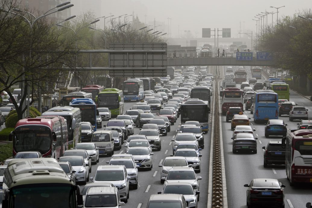 北京又见沙尘暴 空气质量已达严重污染
