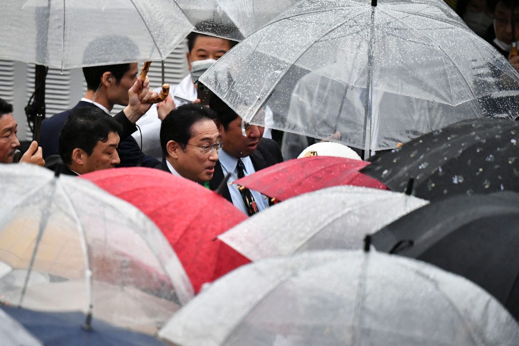 岸田文雄遇袭　日本内阁秘书长指示警方加强保安