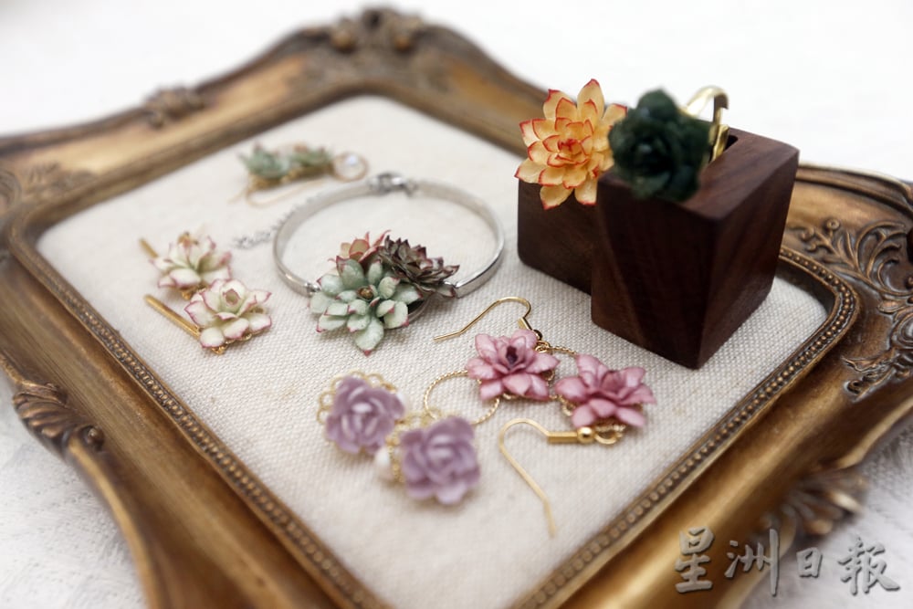 日本和纸造花 玩出惟妙惟肖花首饰