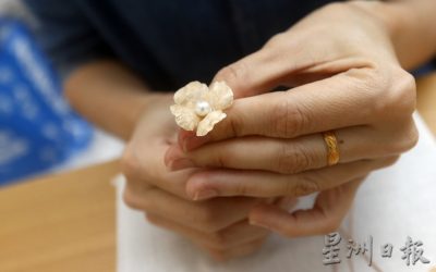 日本和纸造花 玩出惟妙惟肖花首饰