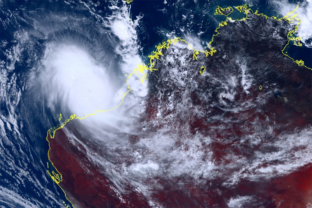 热带气旋扑向西澳州 澳洲当局疏散民众