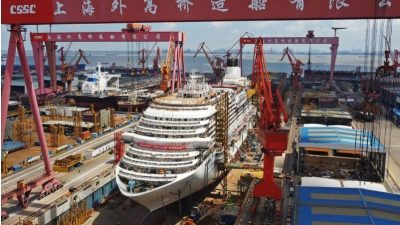 首艘中国产大型邮轮即将交付