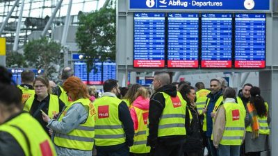 受罢工影响　柏林机场取消全日出发航班