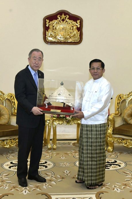 联合国前秘书长潘基文促缅甸立即结束暴力