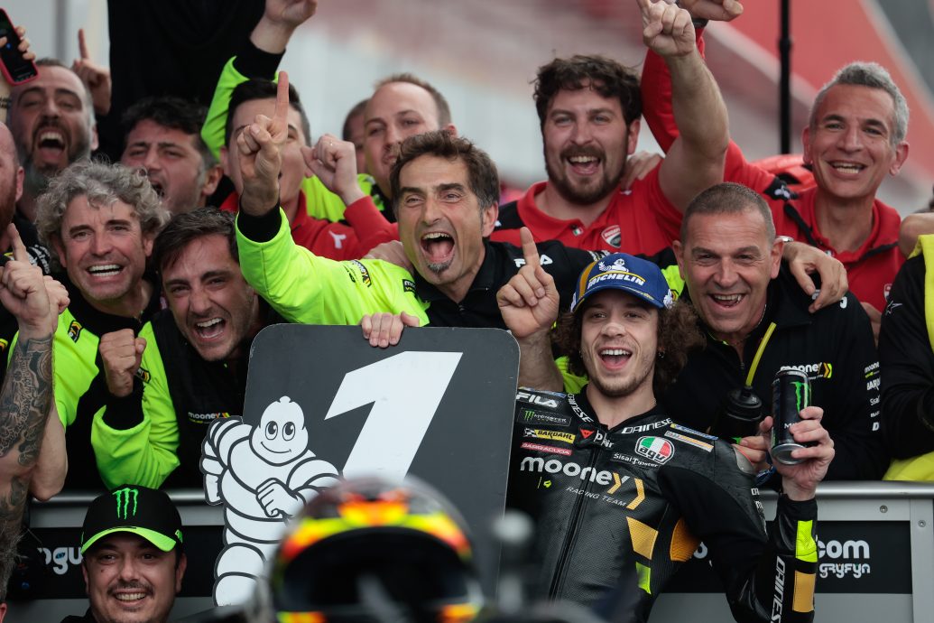 阿根廷站MotoGP|贡献VR46队史首冠  （贝泽奇）雨战创造历史