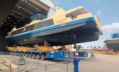 槟城4新渡轮7月中运抵 可载250人 50双轮交通工具