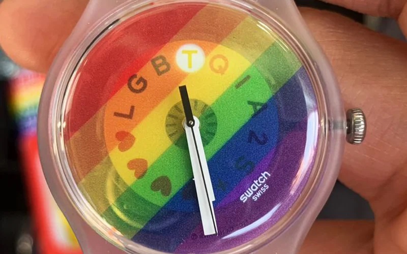 “Swatch手表并非彩虹色”·内长：仅6色且手表涉宣传LGBT