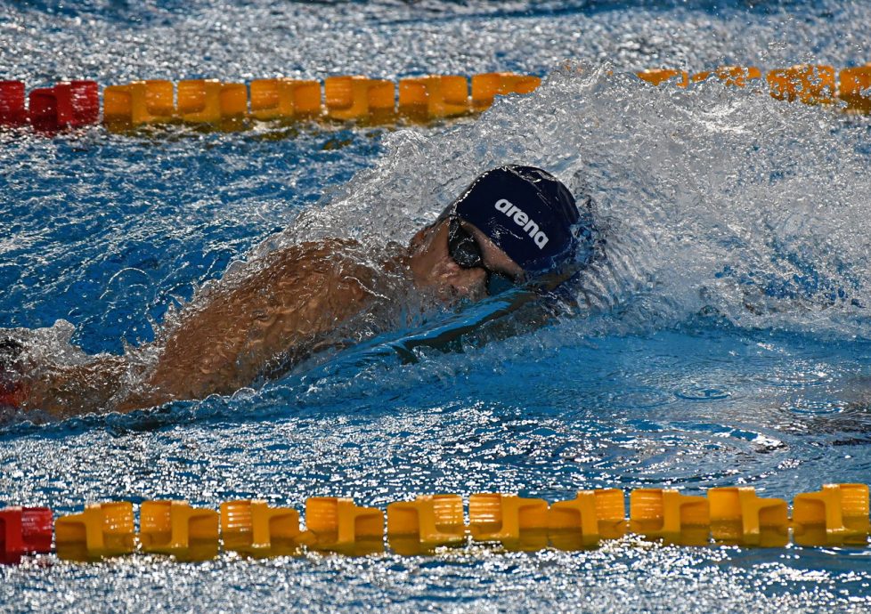 东运会游泳赛| 男200公尺混合泳  阿尔文预赛第一