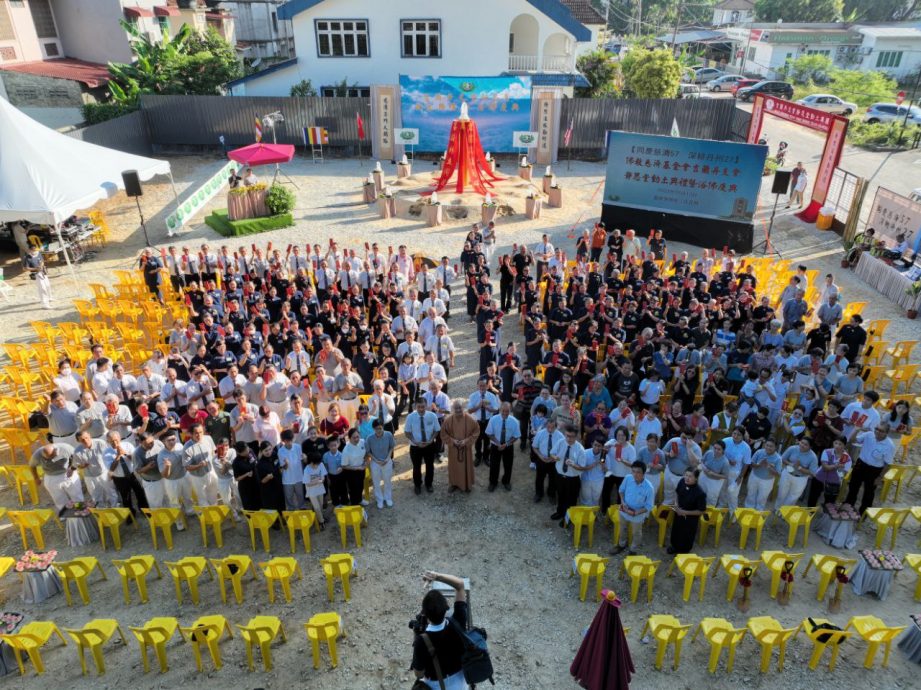 东：同庆慈济57，深耕丹州27，佛教慈济基金会吉兰丹支会终于在慈济57周年庆这一天迎来静思堂动土礼。