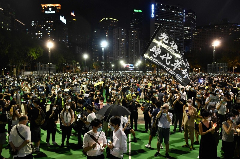六四34周年 香港维园连续4年没有悼念活动