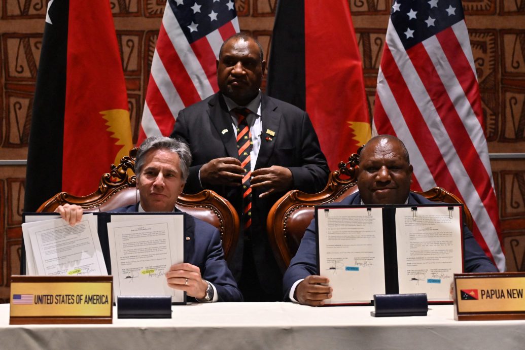 太平洋岛国领袖峰会 美国与巴新签国防合作协议