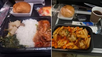 飞机餐频频挨轰 新航将恢复提供前菜餐包