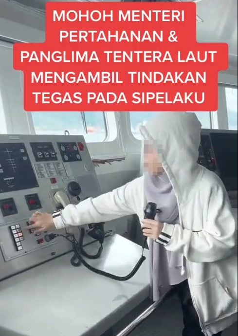 抖音上传冒犯大马海军视频 马来女子公开道歉