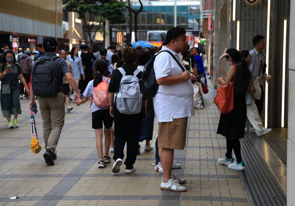 换图 ／调查指香港超过一半人超重或肥胖