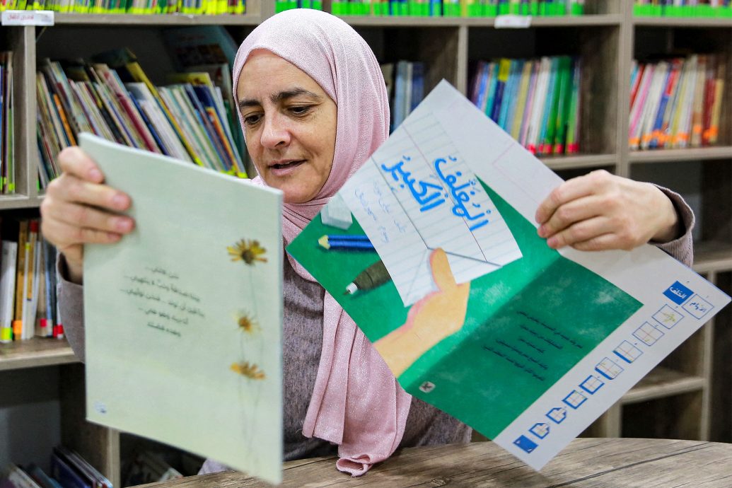 暖势力　　约旦阅读倡议塑造孩子心灵
