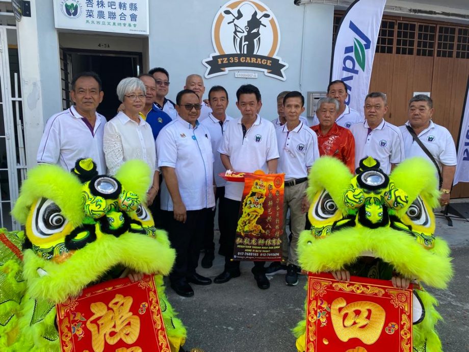 柔：创会40年终于“安家”  峇县菜农联合会新会所开幕