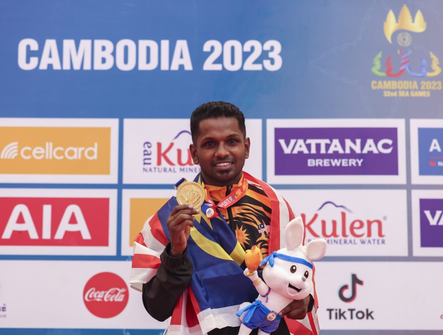 柬埔寨东运会| 决赛勇挫世界冠军  莎玛拉拉妮成功卫冕
