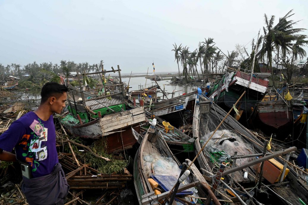 气旋摩卡重创缅甸  军政府称145人罹难