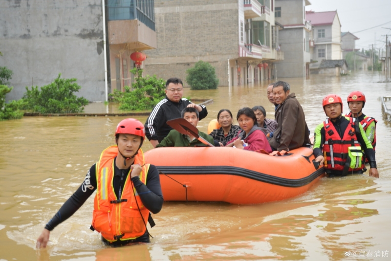 江西洪灾近50万人受灾 损失3.33亿令吉