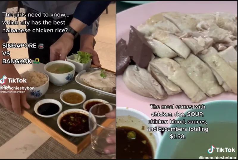 泰国vs新加坡“谁的海南鸡饭最好吃？”意外掀两国网民开战