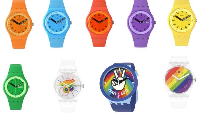 独家|大马Swatch：彩虹手表有LGBT字眼 被充公价值6.4万164只表