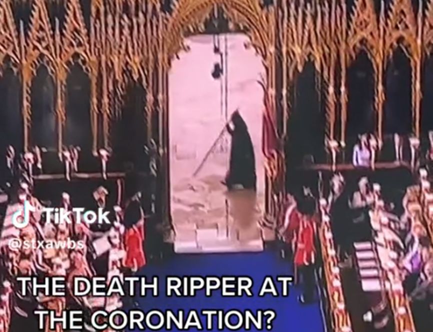现身英王加冕礼 “死神”真实身分揭晓
