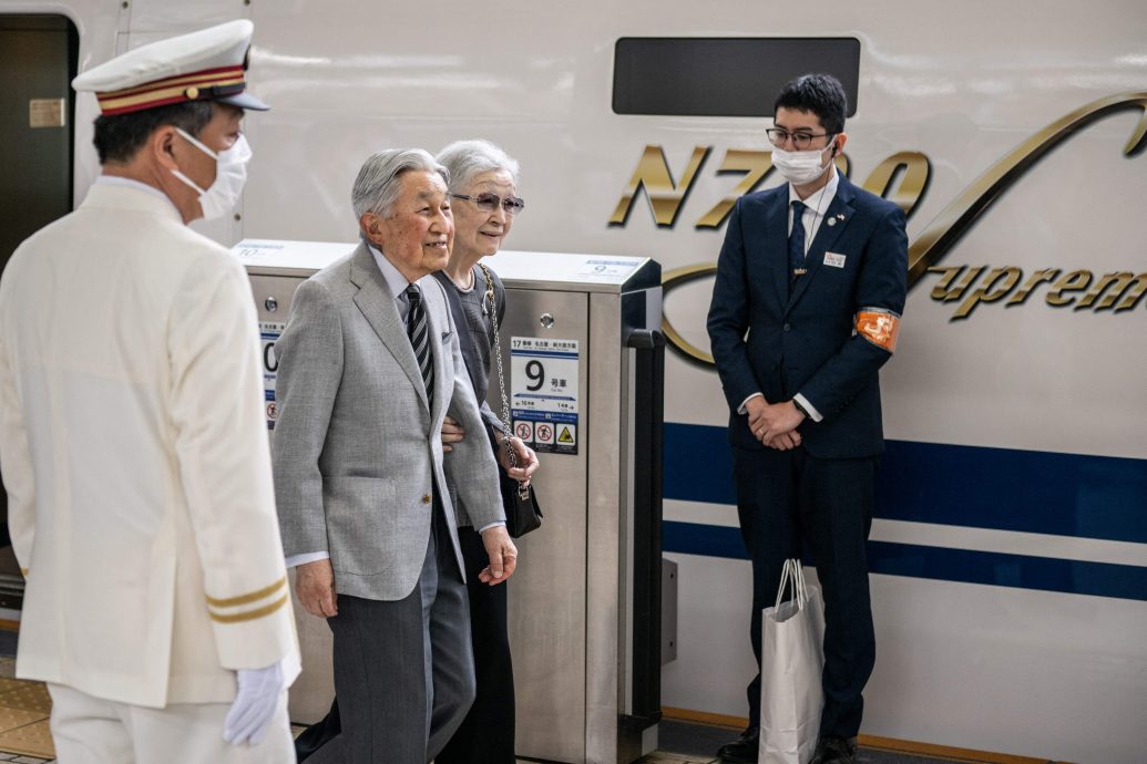 看世界)日本上皇夫妇赴京都奈良旅游 疫情后首次